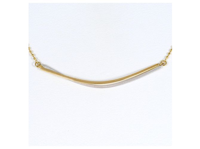 Autre Marque Collana in oro giallo e bianco 18K D'oro - vista 3