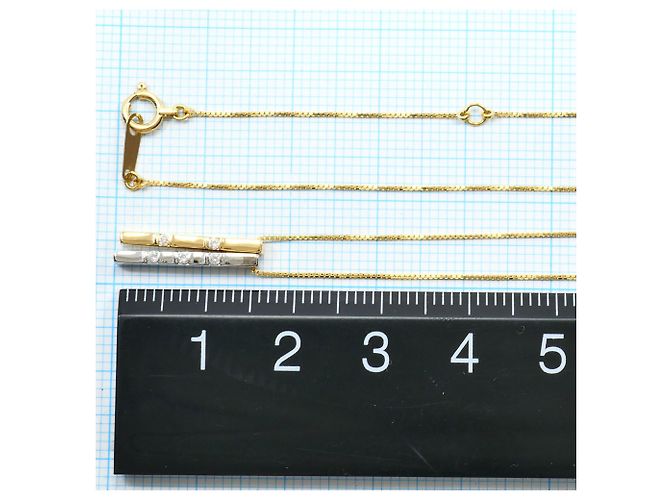 Autre Marque Collana in oro 18K con diamante D'oro - vista 4