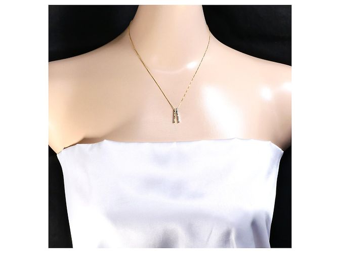 Autre Marque Collana in oro 18K con diamante D'oro - vista 5