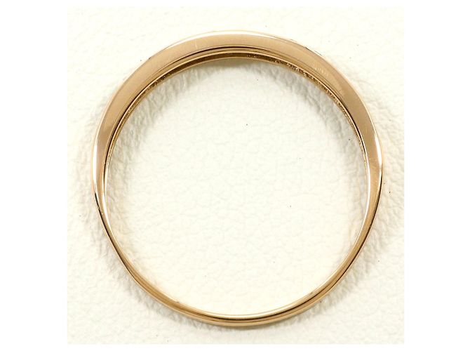 Autre Marque Ehering aus 18K Roségold mit Diamant Golden - Ansicht 2