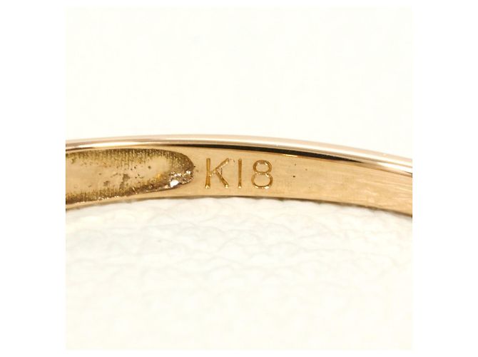 Autre Marque Ehering aus 18K Roségold mit Diamant Golden - Ansicht 4