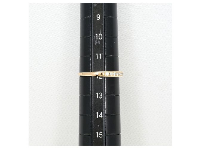 Autre Marque Ehering aus 18K Roségold mit Diamant Golden - Ansicht 7