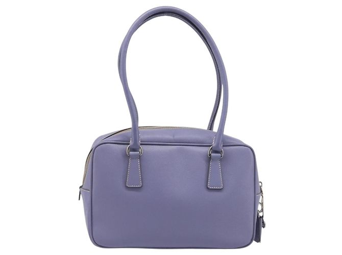 Prada Bauletto Saffiano Small Porpora - vista 2