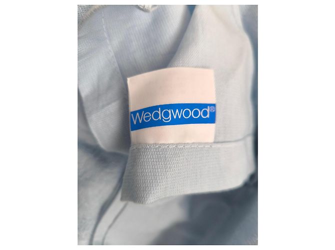 Autre Marque Drap de serviette Wedgwood bleu ciel en coton - vue 3