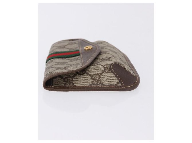 Gucci linea Sherry Canvas Beige - vista 4