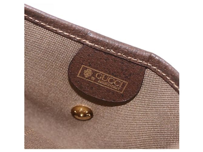 Gucci linea Sherry Canvas Beige - vista 6