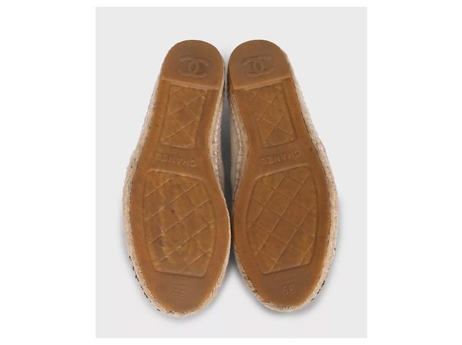 Chanel White Textile Espadrilles - Size 39 Pre-owned - view 5