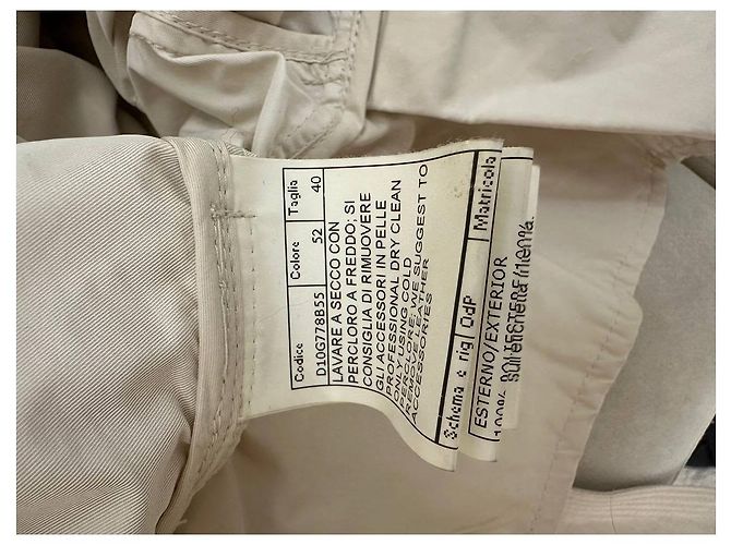 Ermanno Scervino Chic Ivory taillierte Jacke Sz.44 It gebraucht - Ansicht 6