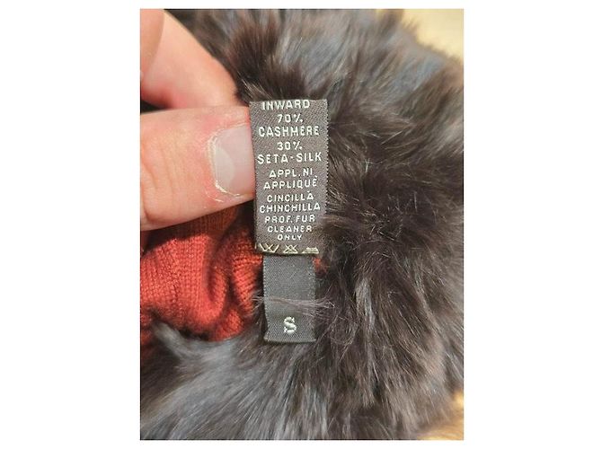 Loro Piana braune Wildlederhandschuhe Sz.S gebraucht - Ansicht 4