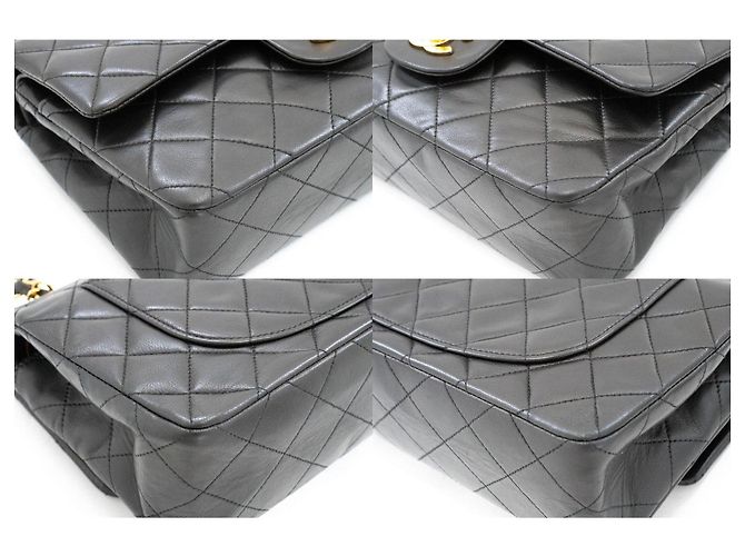 Chanel Classic Flap Lambskin Small Nero - vista 6
