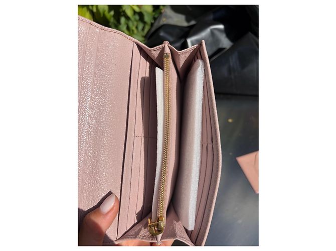 Cartera Miu Miu de piel rosa - vista 4