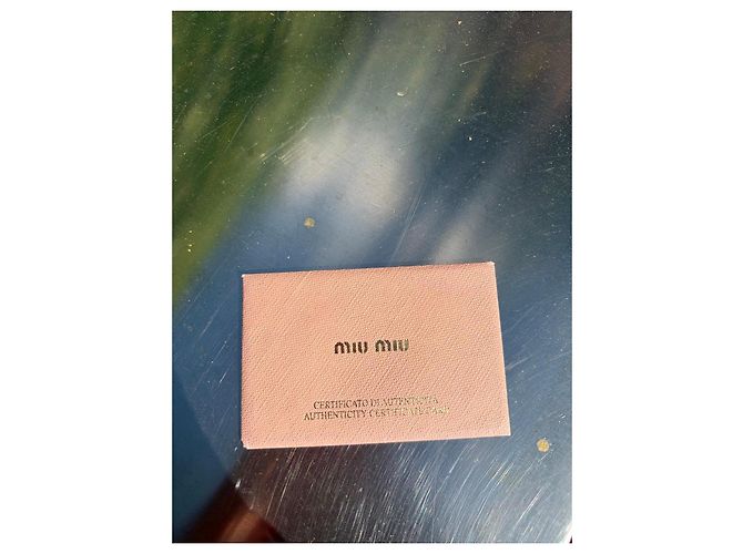 Cartera Miu Miu de piel rosa - vista 6