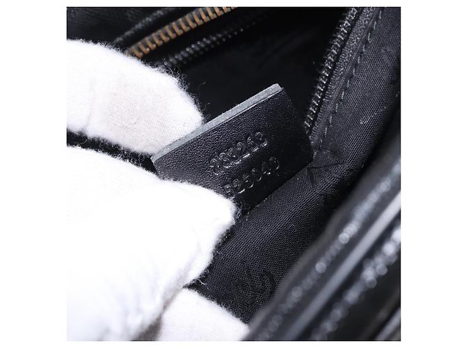 Gucci Zip GG Stampato Small Nero - vista 7