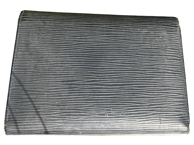 Louis Vuitton Epi Leather Long Wallet Black - view 2