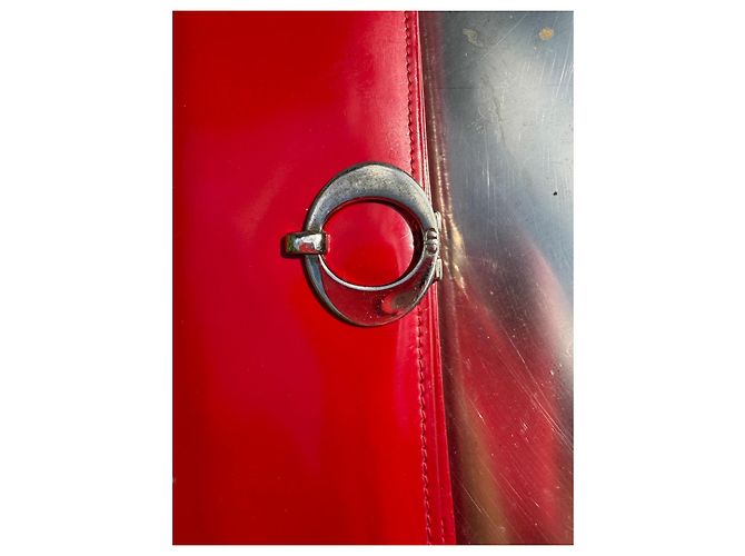Christian Dior 1990s Red Patent Leather Wallet - view 3