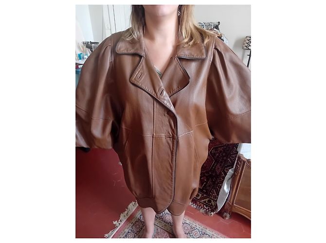 Jitrois Braune Lederjacke - Ansicht 2
