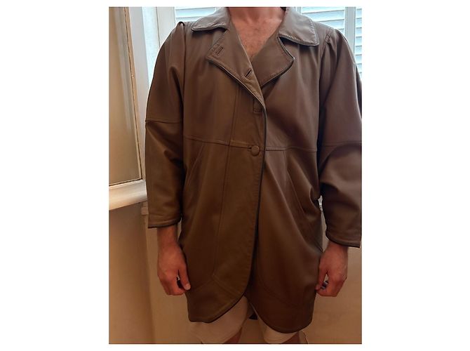 Jitrois Braune Lederjacke - Ansicht 3