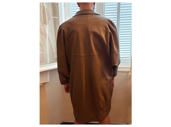 Jitrois Braune Lederjacke - Ansicht 5