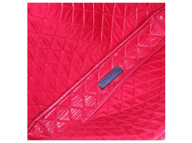 Capa para Laptop Chanel em Nylon Acolchoado Azul - vista 5