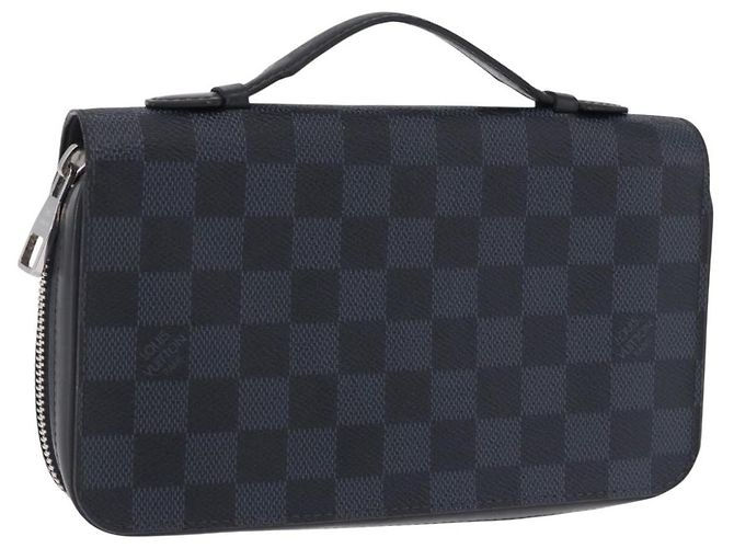 Louis Vuitton Zippy XL Damier Leather Nero - vista 3