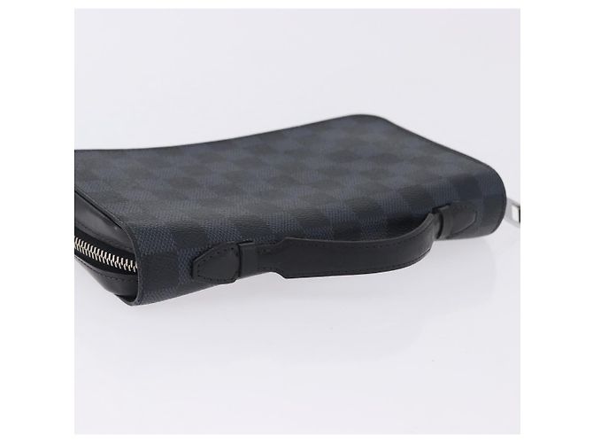 Louis Vuitton Zippy XL Damier Leather Nero - vista 7