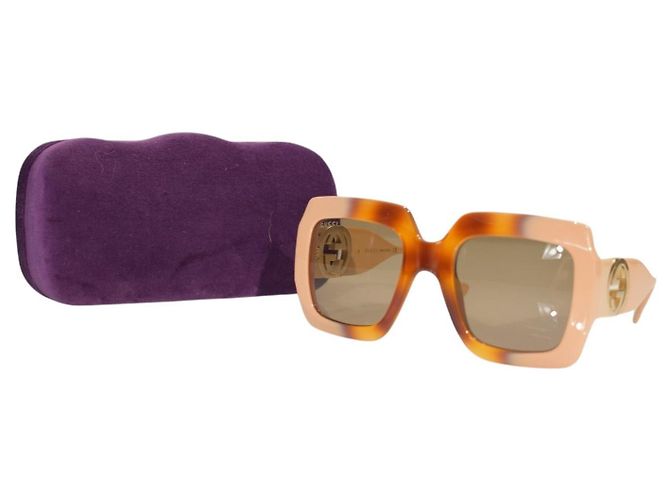 Marmont Gafas de sol Gucci GG1022S Castaño Beige - vista 2