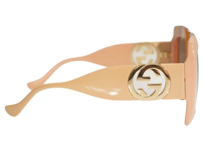 Marmont Gafas de sol Gucci GG1022S Castaño Beige - vista 8