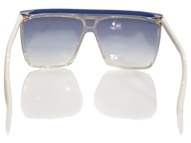 Gafas de sol Gucci GG 3554/S Blue Shield Blanco Azul - vista 8