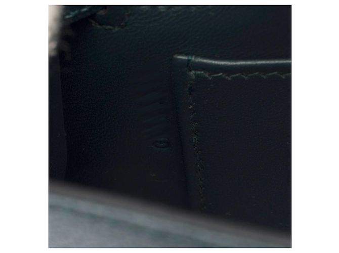 Hermès Borsa HERMES Kelly Mini in Pelle Verde - 103842 - vista 8