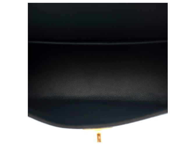 Hermès Borsa HERMES Kelly Mini in Pelle Verde - 103842 - vista 9