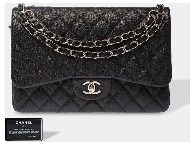 Borsa CHANEL Timeless/Classique in Pelle Nera - 103868 Nero - vista 2