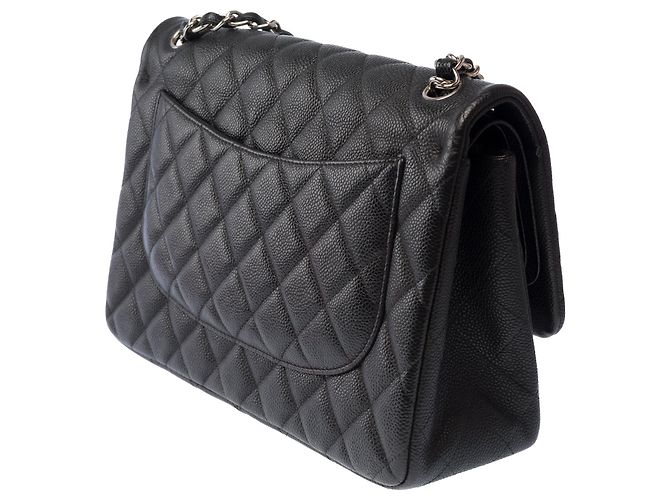Borsa CHANEL Timeless/Classique in Pelle Nera - 103868 Nero - vista 6