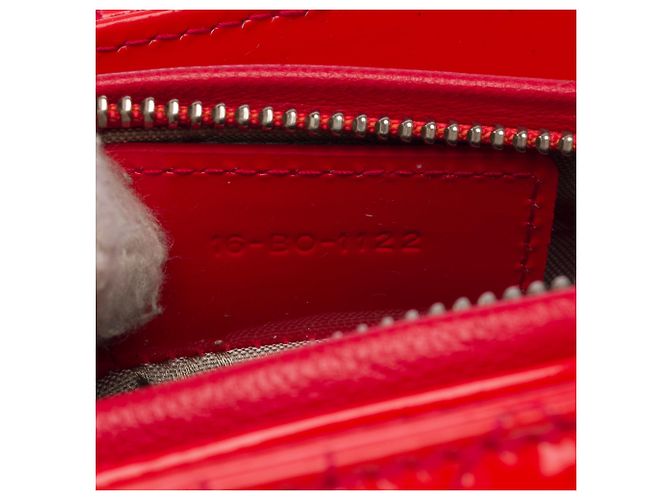 Borsa DIOR Lady Dior in Pelle Rossa - 103867 Rosso - vista 7