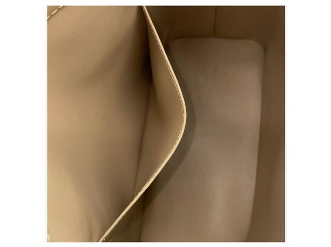 Louis Vuitton Houston Borsa in Vernice Gialla Giallo - vista 17