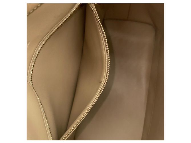 Louis Vuitton Houston Borsa in Vernice Gialla Giallo - vista 18