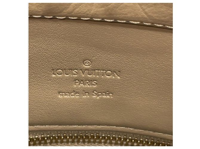 Louis Vuitton Houston Borsa in Vernice Gialla Giallo - vista 20