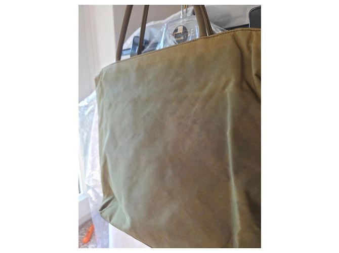 Prada Re-Nylon Shopper Tasche Khaki - Ansicht 5