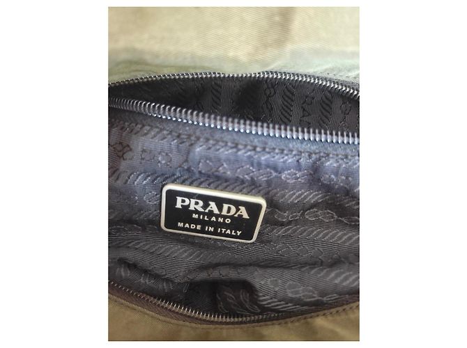 Prada Re-Nylon Shopper Tasche Khaki - Ansicht 8