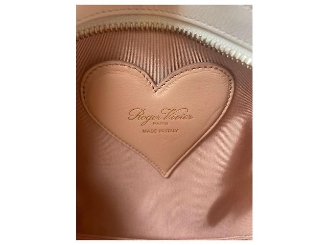 Borsa a tracolla Roger Vivier, modello Mini RV Wintery Blossom Nightlily Rosa Blu Multicolore - vista 9