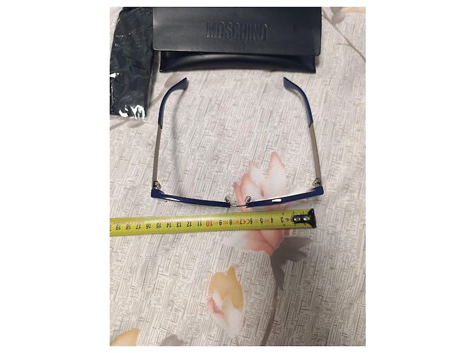 Occhiali da sole Moschino Cat Eye Blu Porpora - vista 10