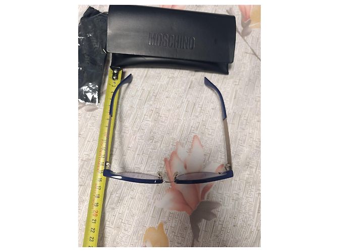 Occhiali da sole Moschino Cat Eye Blu Porpora - vista 14