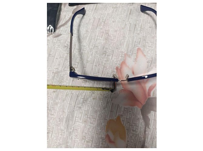Occhiali da sole Moschino Cat Eye Blu Porpora - vista 15