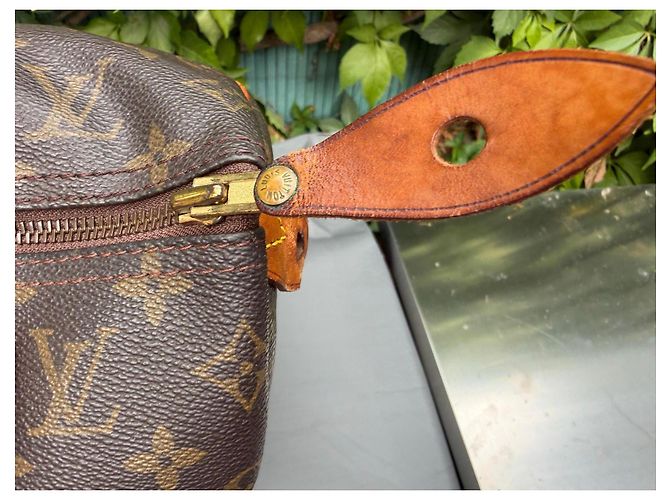 Borsa da viaggio Louis Vuitton Monogram Speedy 40 Marrone Monogramma - vista 6