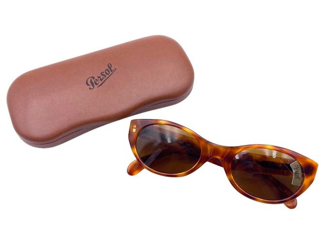 Persol Occhiali da sole Vintage 90s Brown Mod. 660 54/21 140mm Marrone - vista 2