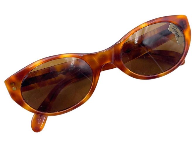 Persol Occhiali da sole Vintage 90s Brown Mod. 660 54/21 140mm Marrone - vista 3