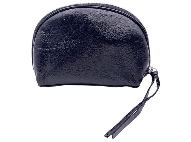 Balenciaga Beauty case Le Cagole XS in pelle nera Nero - vista 3