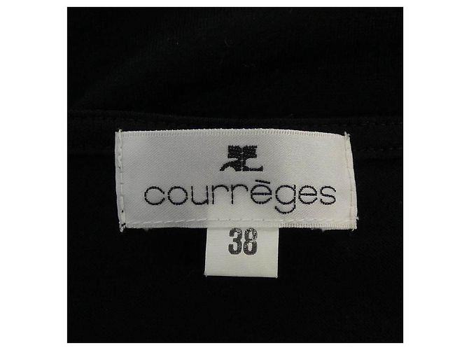 Autre Marque Top Courreges Negro - vista 4