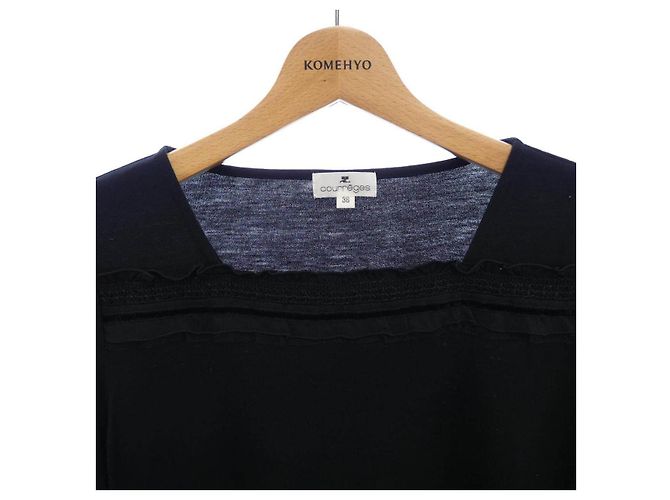 Autre Marque Top Courreges Negro - vista 5