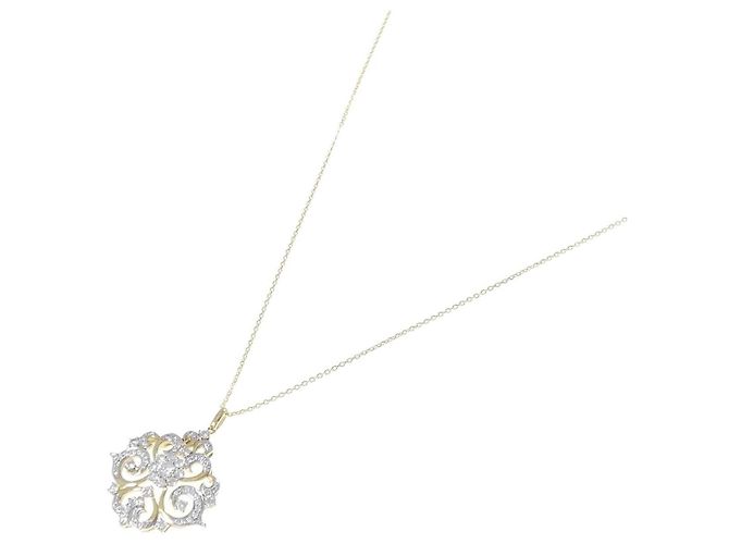 Autre Marque Collana di Diamanti Au750 D'oro - vista 2