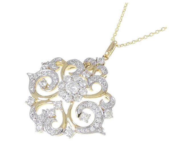 Autre Marque Collana di Diamanti Au750 D'oro - vista 3
